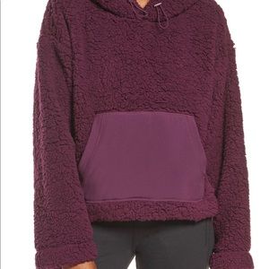 Zella | Cassie Faux Shearling Hoodie